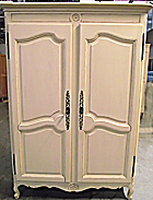Wonderful 2 door provencal style armoire